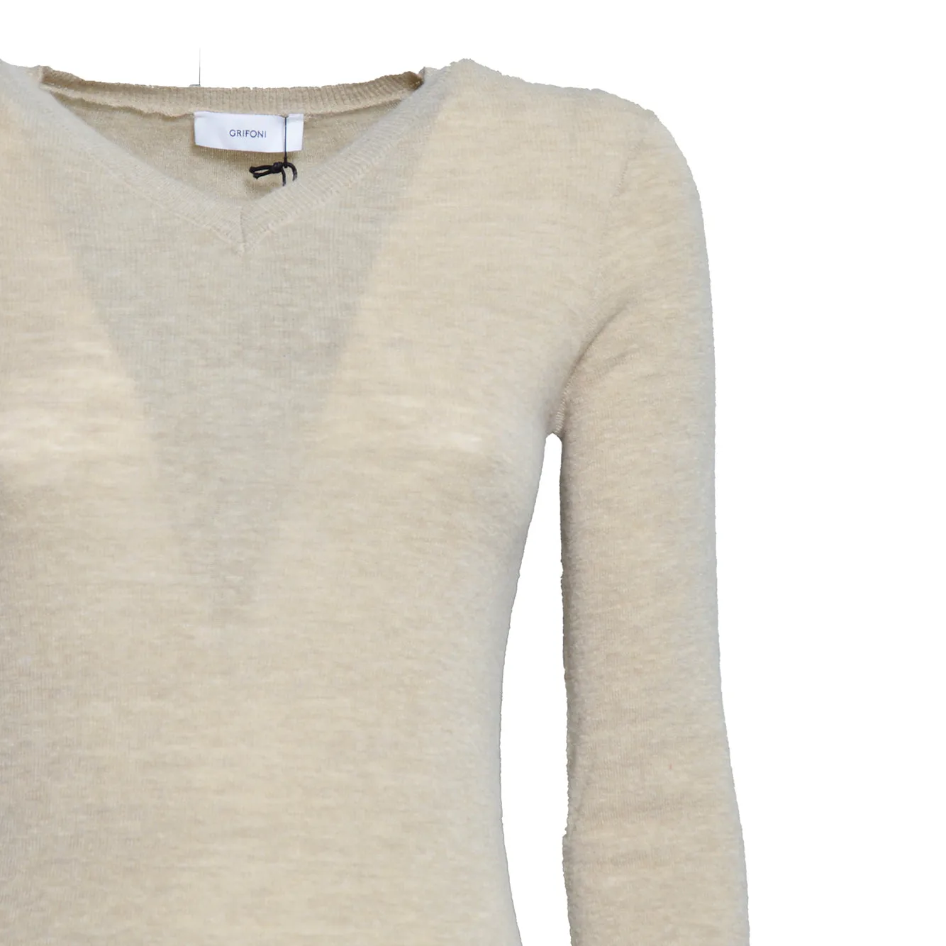 Grifoni Marlene G3AC0007 cardigan donna sabbia caldo