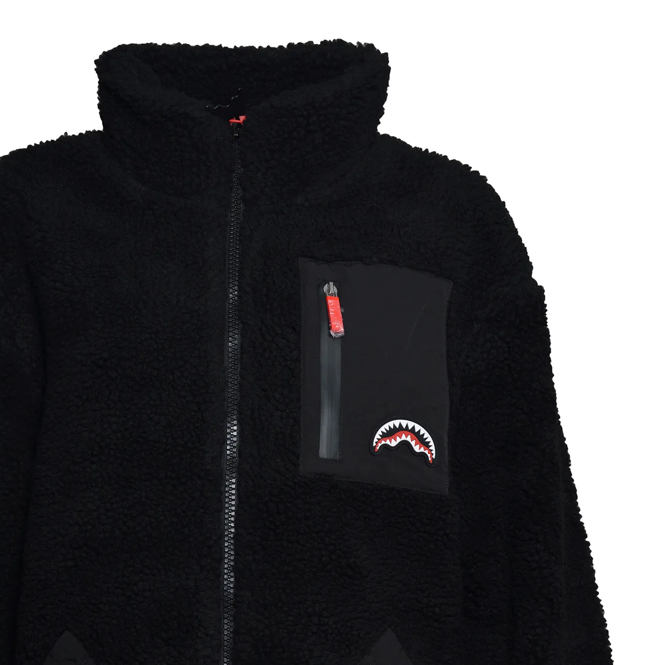 Sprayground SP982BLK giubbotto teddy nero puffer