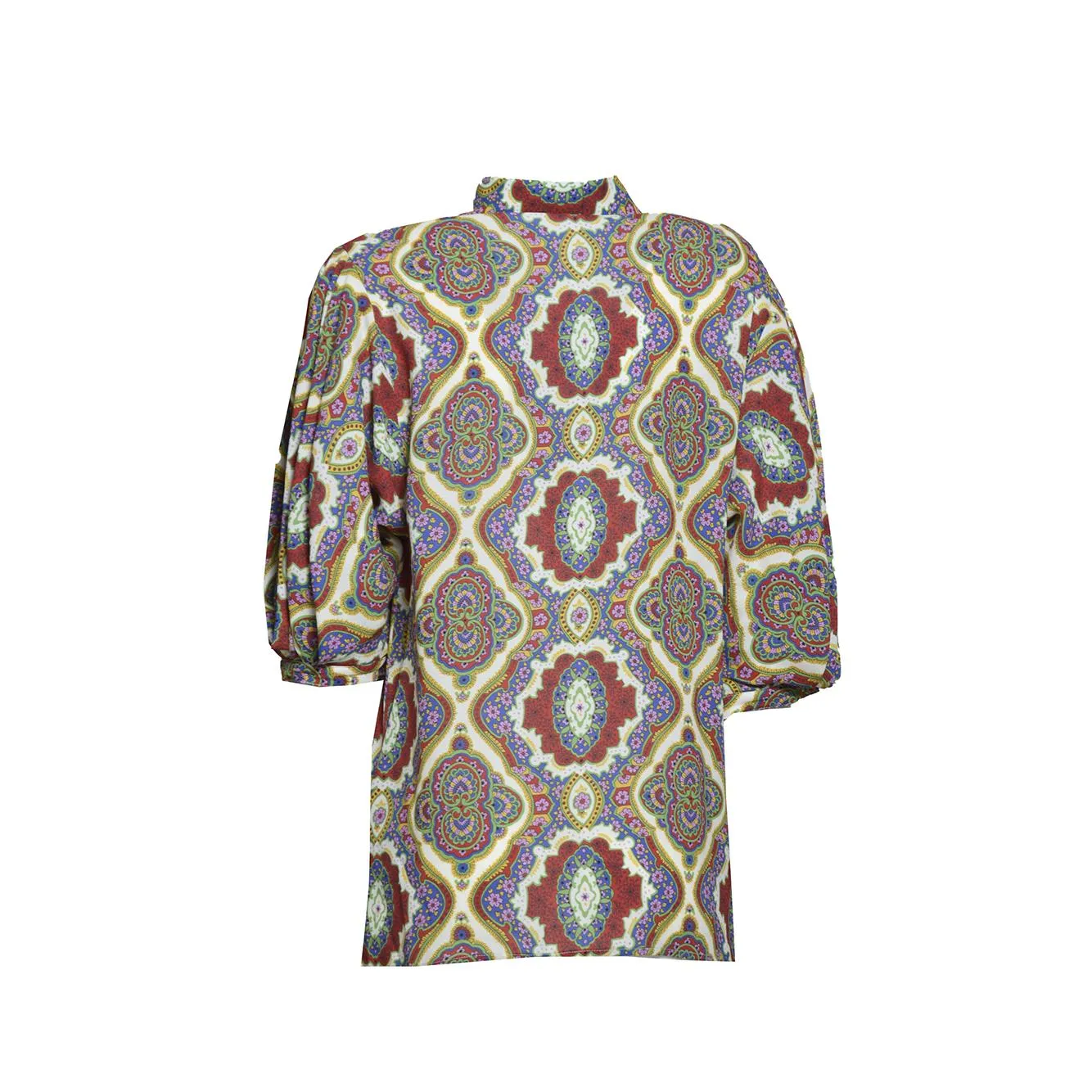 Etro WRIA002199SAD61 blusa viscosa multicolore medaglioni