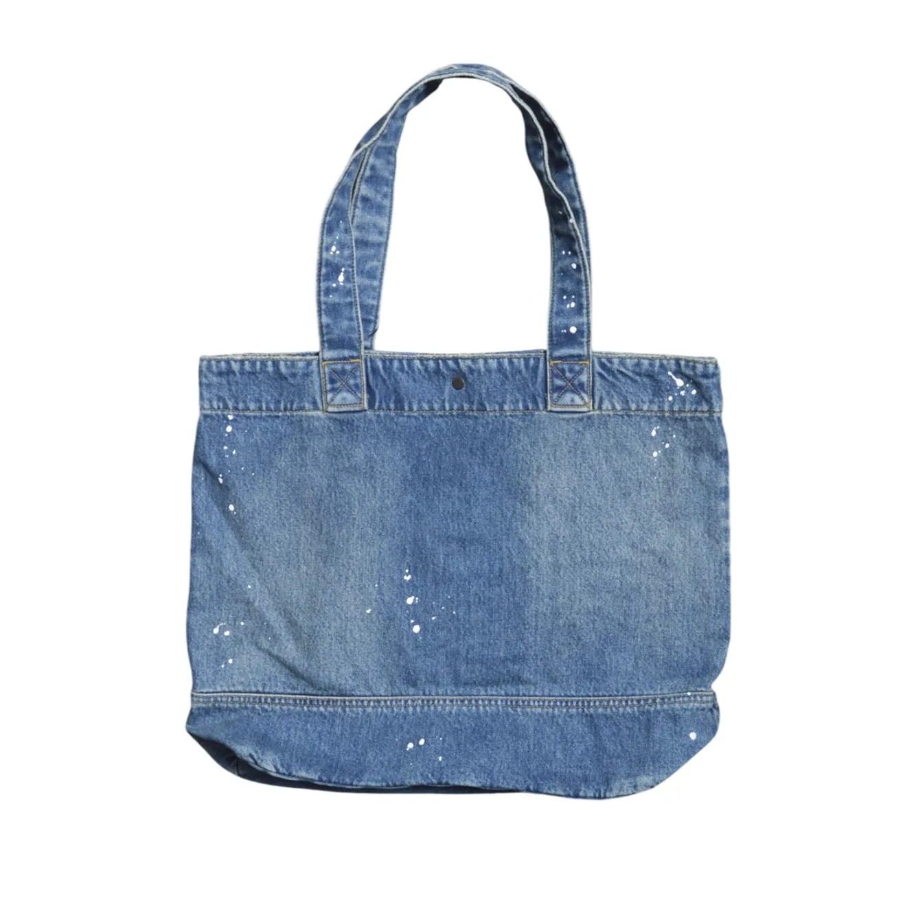 Carhartt WIP I037032 tote bag denim blu cotone