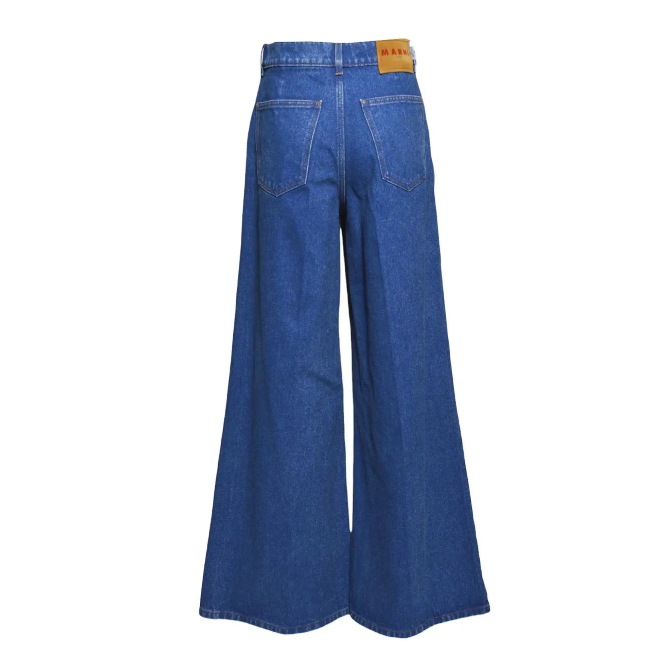 Marni PAJD0514X0USCU83 jeans donna denim blu slavato