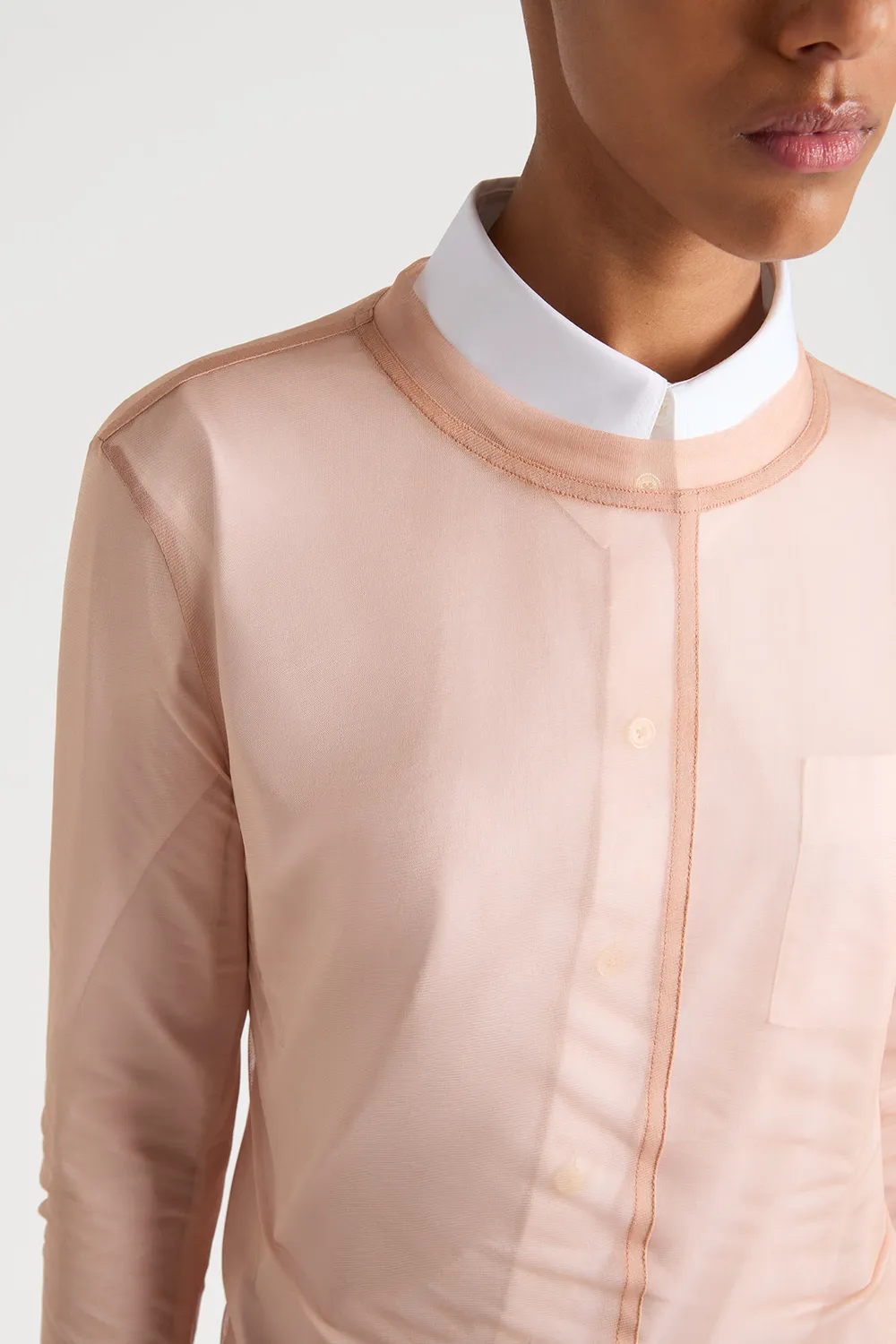 PORTS 1961 PW225 top velato nude viscosa