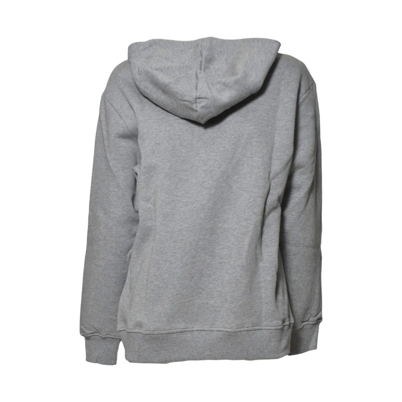 MSGM Junior F5MSJUHS019 felpa cappuccio grigio melange ragazzo