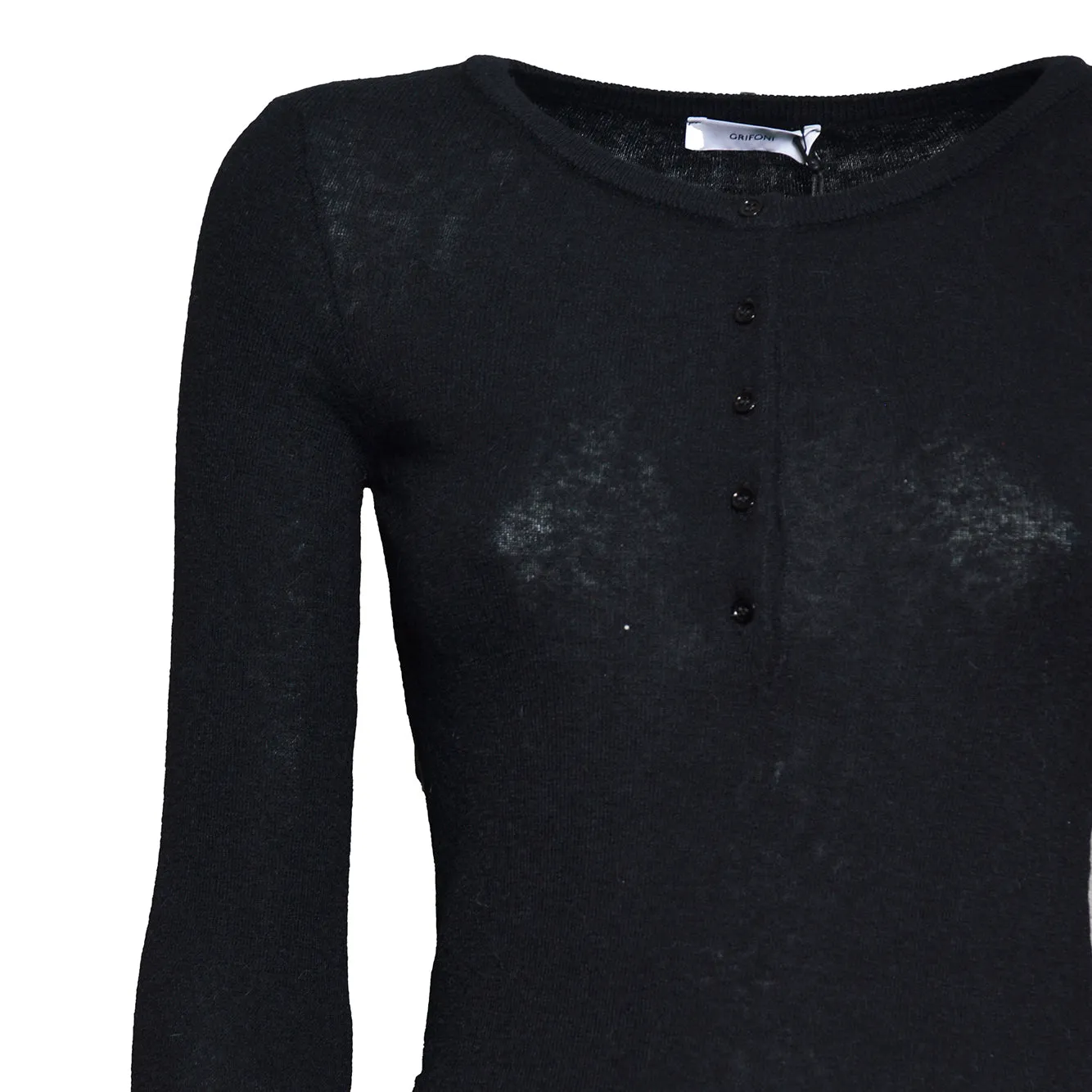 Grifoni Melanie G3AC0006 cardigan nero maglia