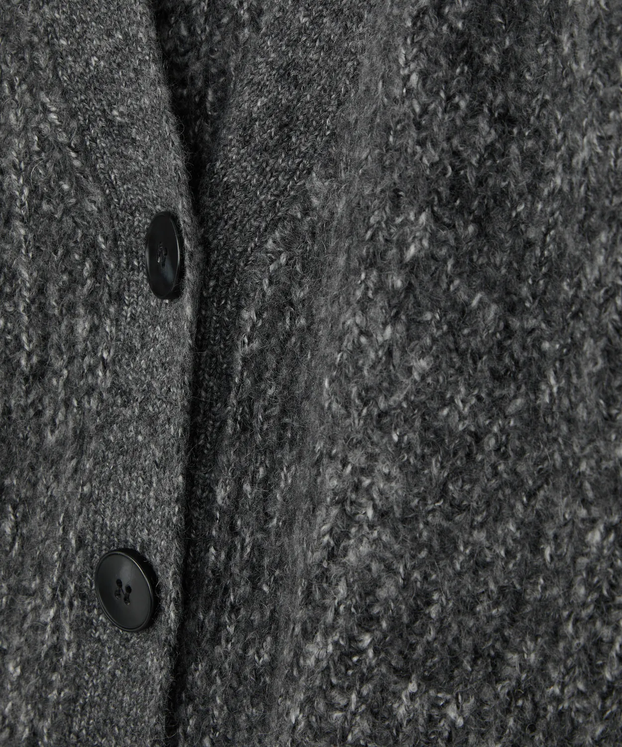 Rodier Cardigan oversize maglia grossa grigio