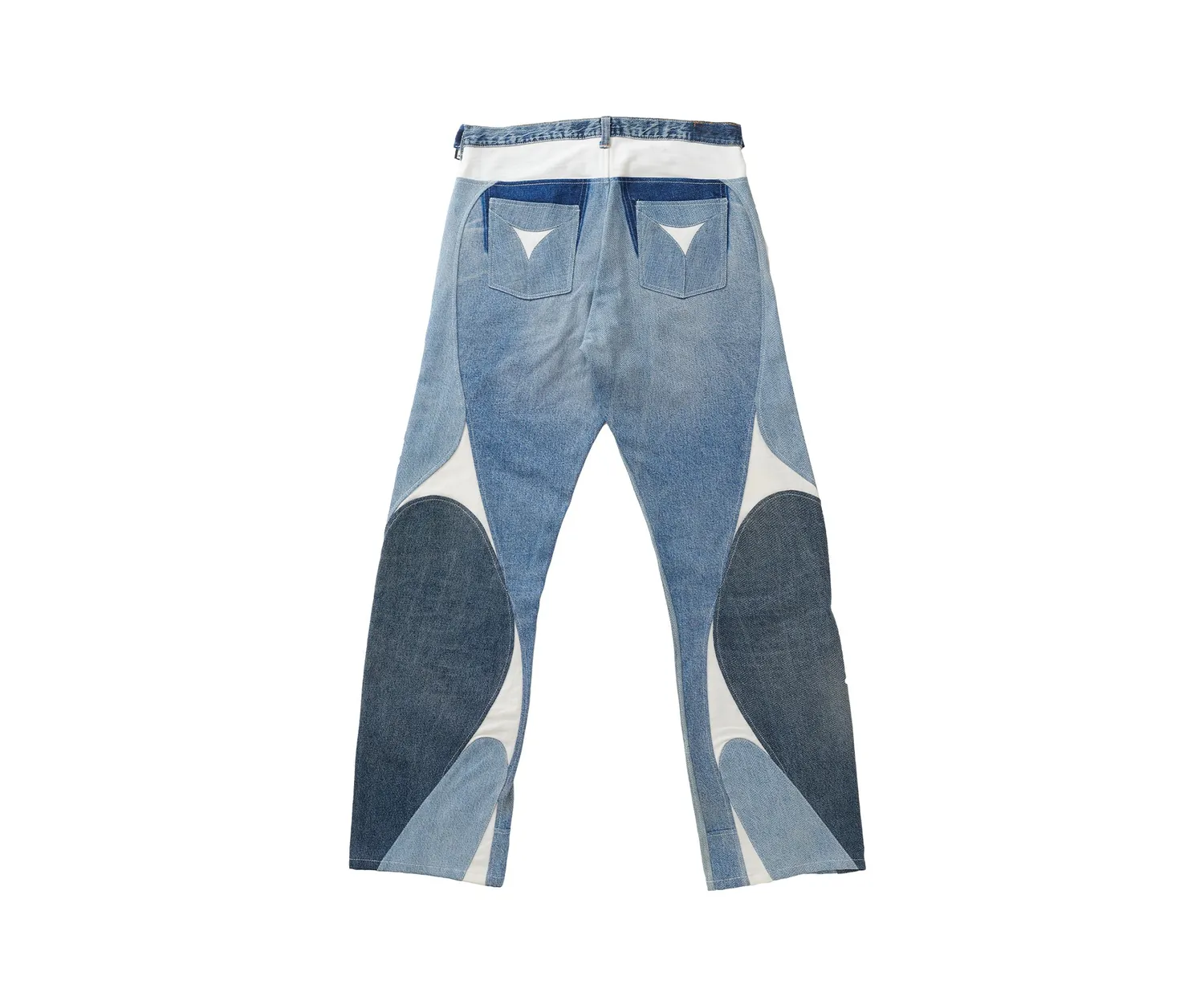 Marcello Pipitone Milano 4 jeans baggy azzurro chiaro