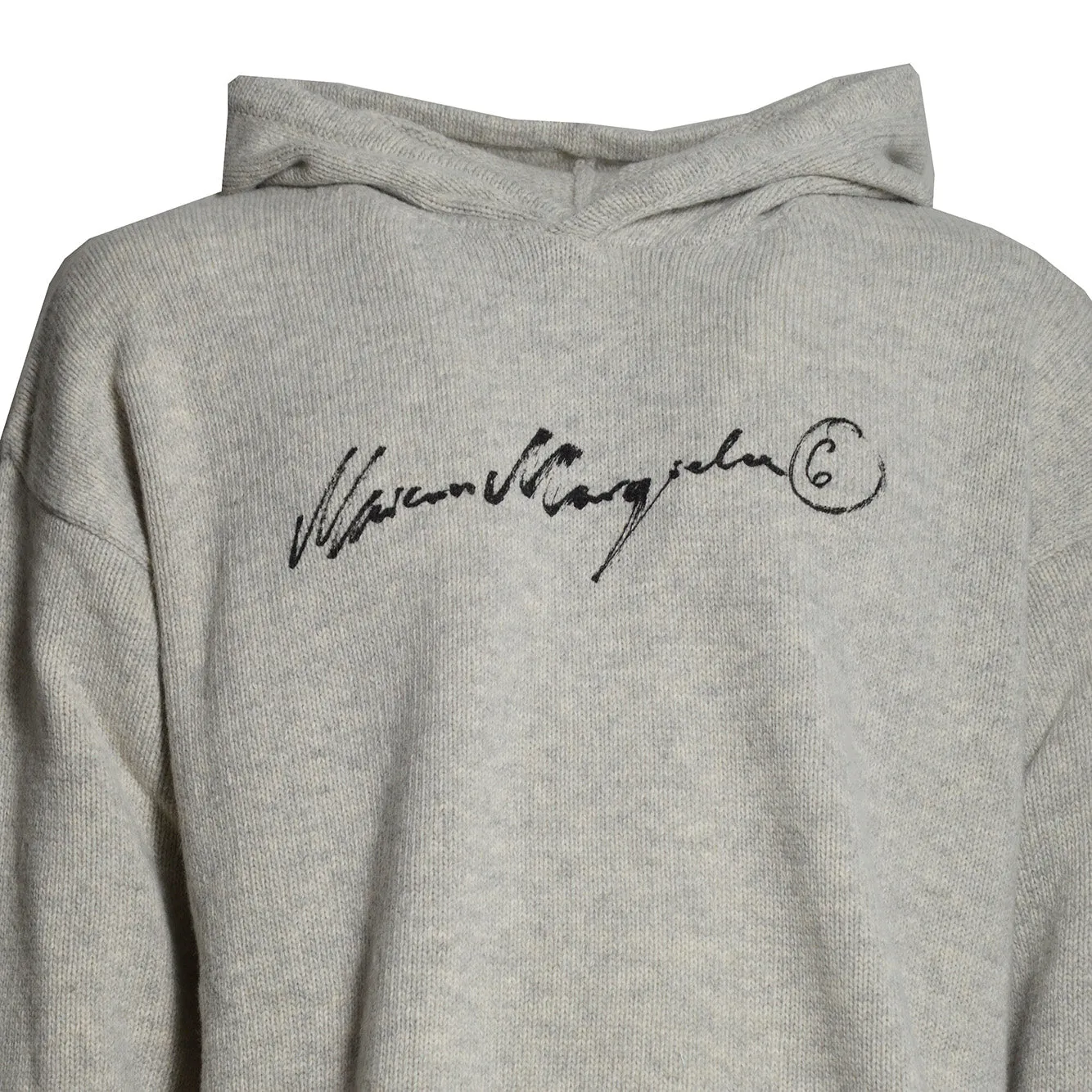 MM6 Maison Margiela SH0HL0051M13288806S cardigan lana grigio