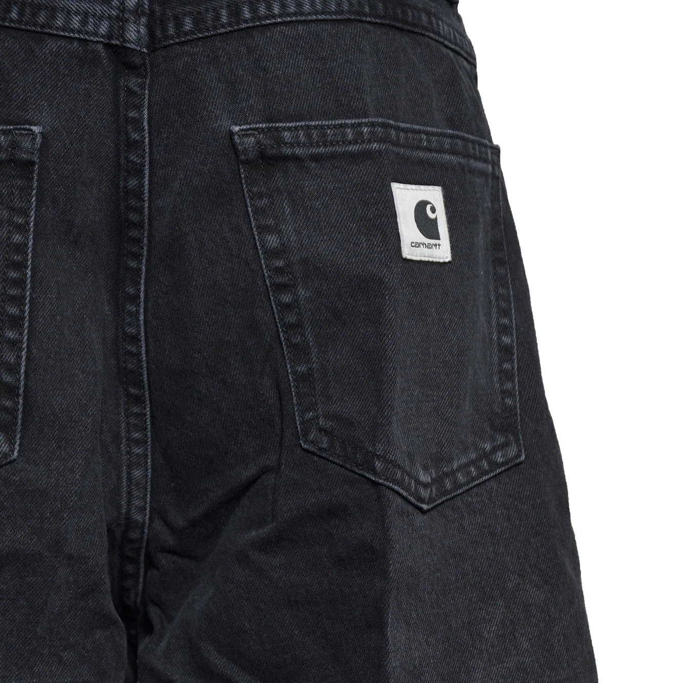 Carhartt WIP Brandon I037021 shorts neri denim
