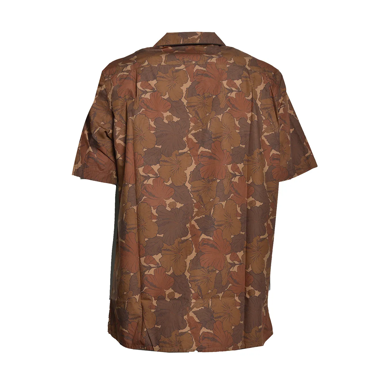 Saint Barth KALE004 camicia manica corta marrone