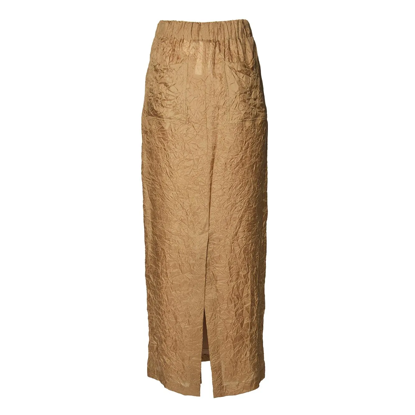 Max Mara 2511101293600 gonna cammello lana lunga