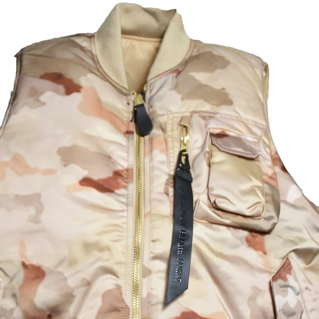 Alpha Industries MA-1 SS758102C gilet nylon camouflage