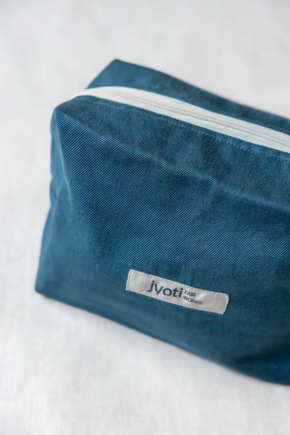 Jyoti Snaan Ocean beauty case cotone blu