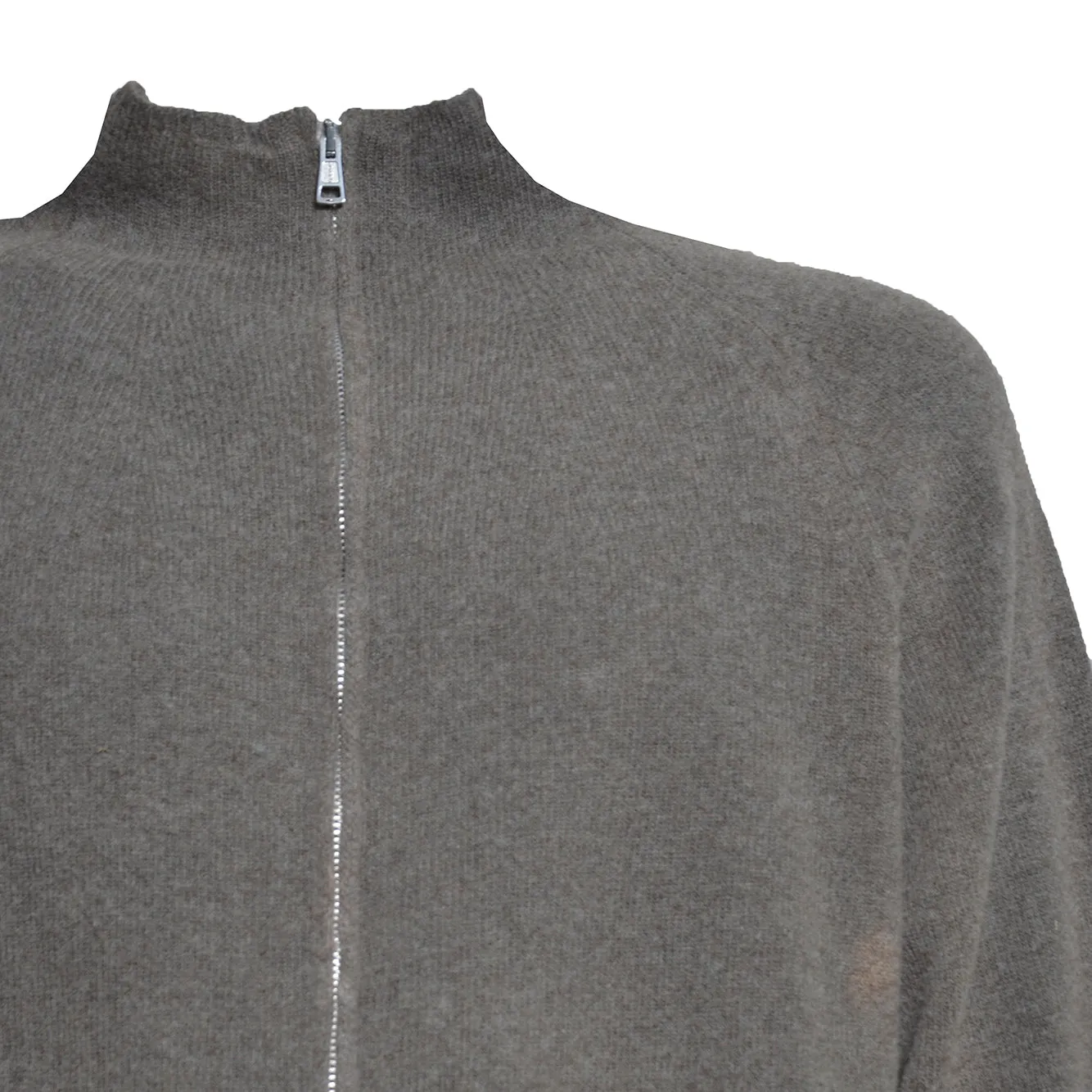 Our Legacy Line Zip M4263LM cardigan uomo lana marrone