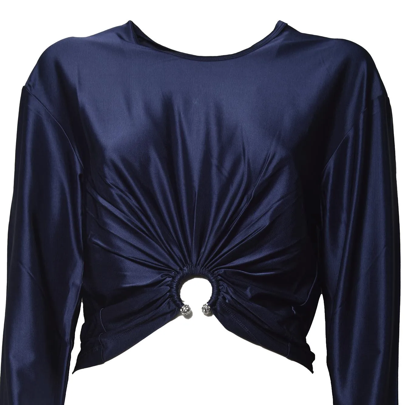 Rabanne 26PJTO180VI0267 Cardigan blu 36 viscosa elasticizzata