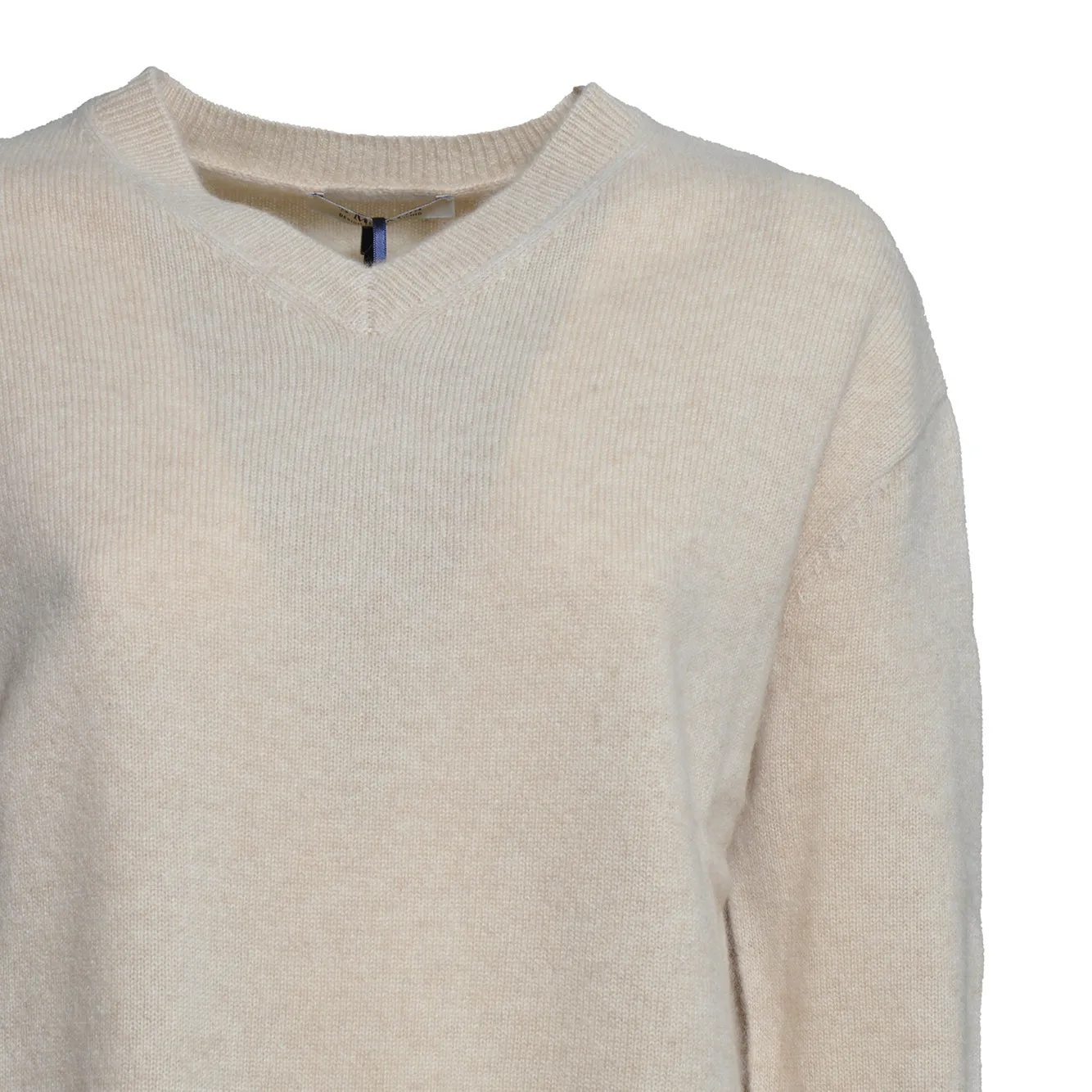 S Max Mara Fata cardigan cashmere beige chiaro taglia M