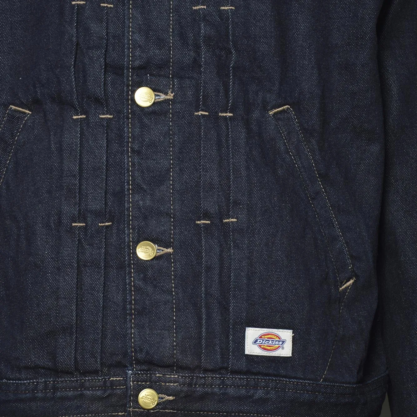 Dickies DK0A87O9RIN1RINSED Giubbotto jeans nero lavato