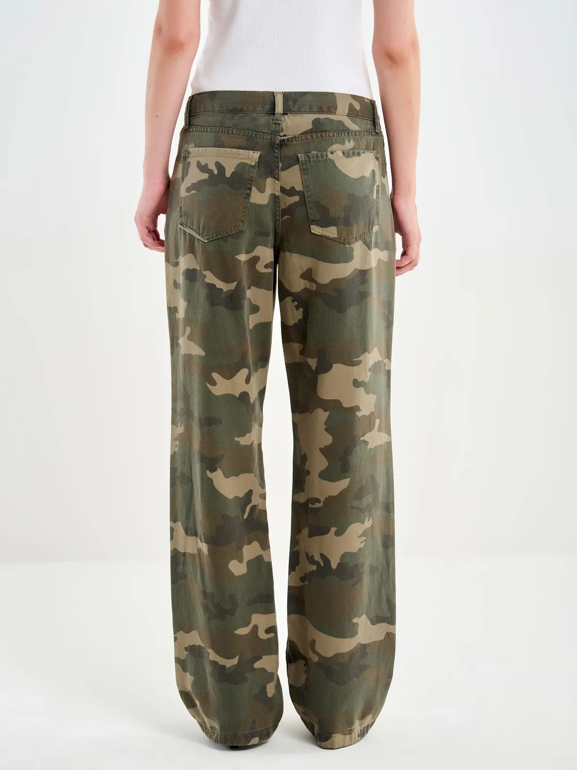 Vicolo Jeans Camouflage militare palazzo