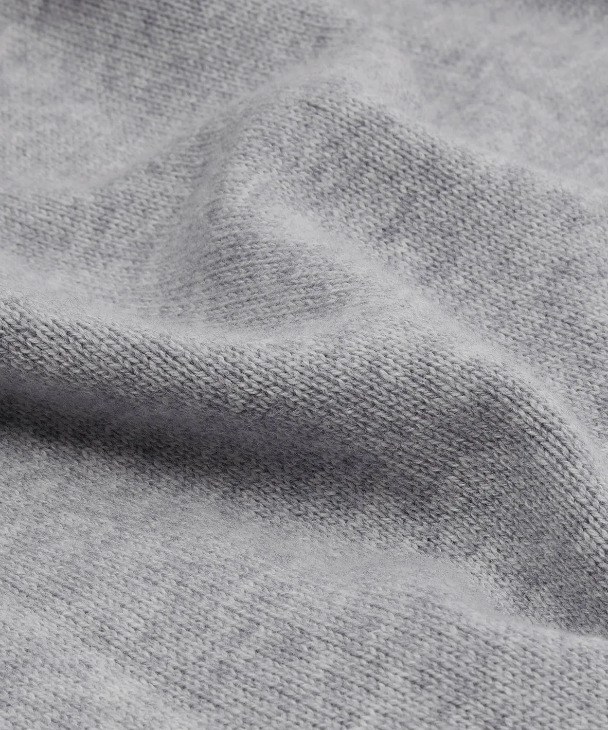 Rodier Abito lungo grigio collo alto lana merino