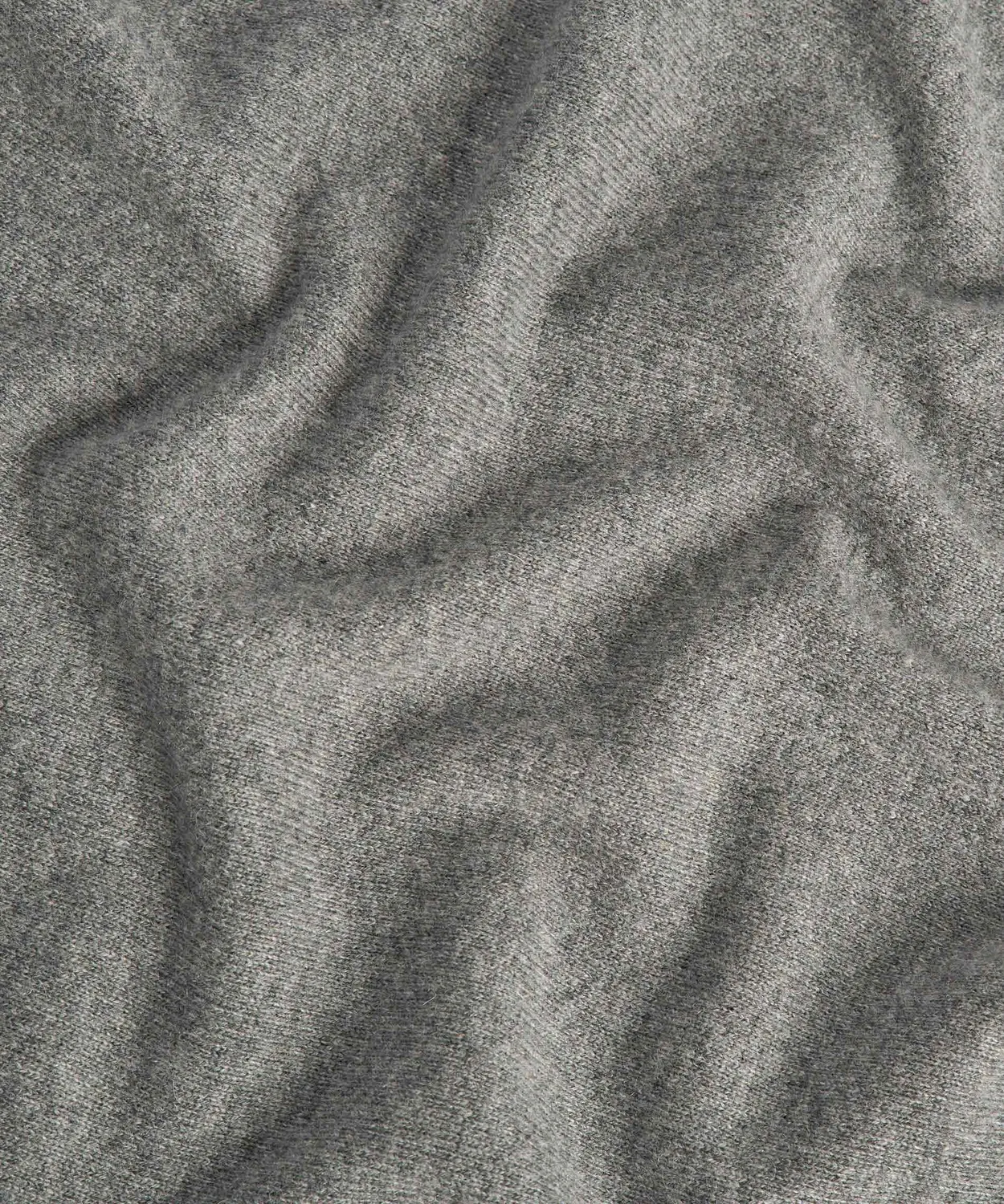 Rodier Maglione Scollo a V Cashmere Grigio Medio Uomo