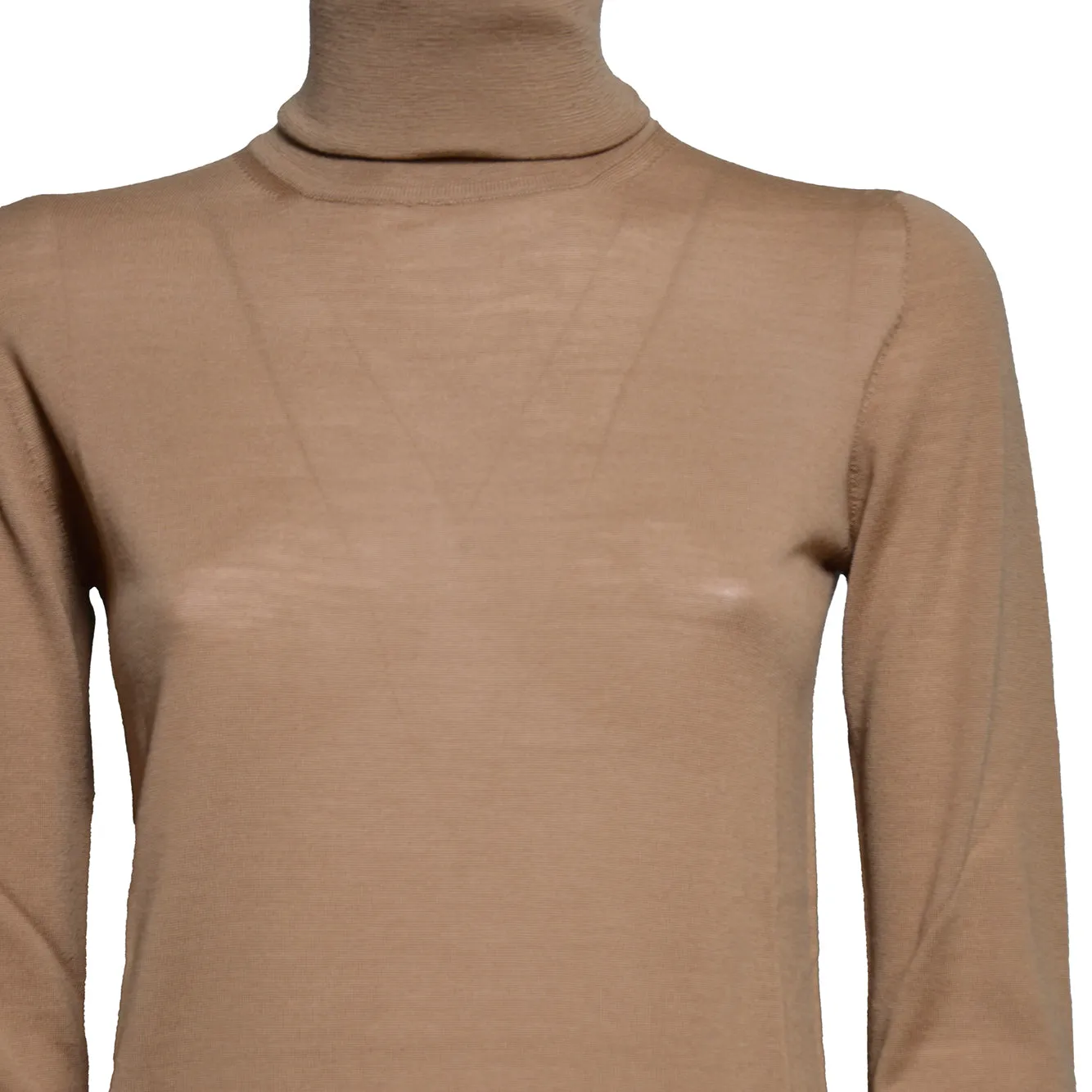 Max Mara Saluto cardigan cammello lana vergine