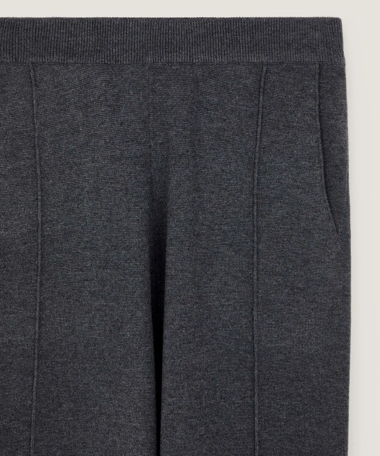 Rodier Pantaloni a sigaretta maglia Milano grigio scuro