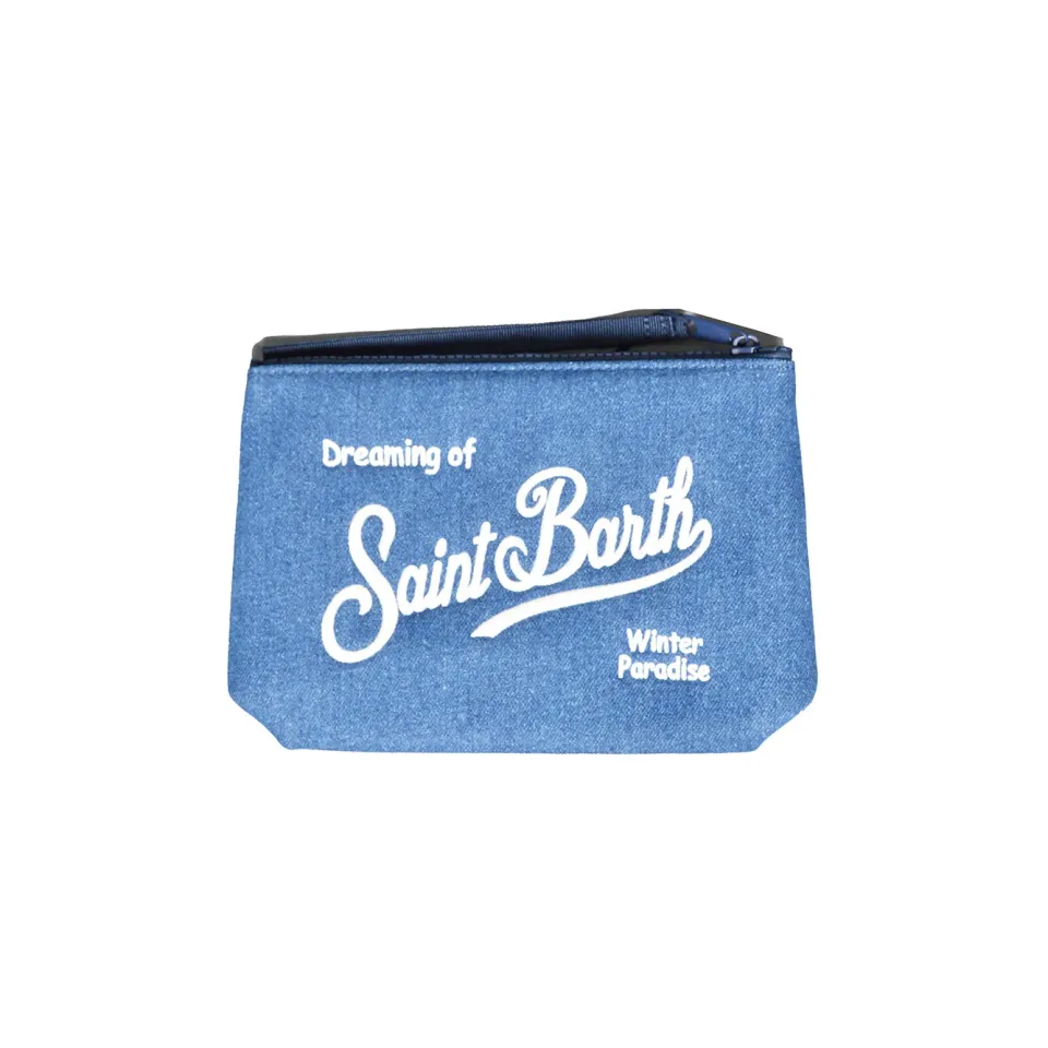 Saint Barth Aline ALI0031 pochette denim blu