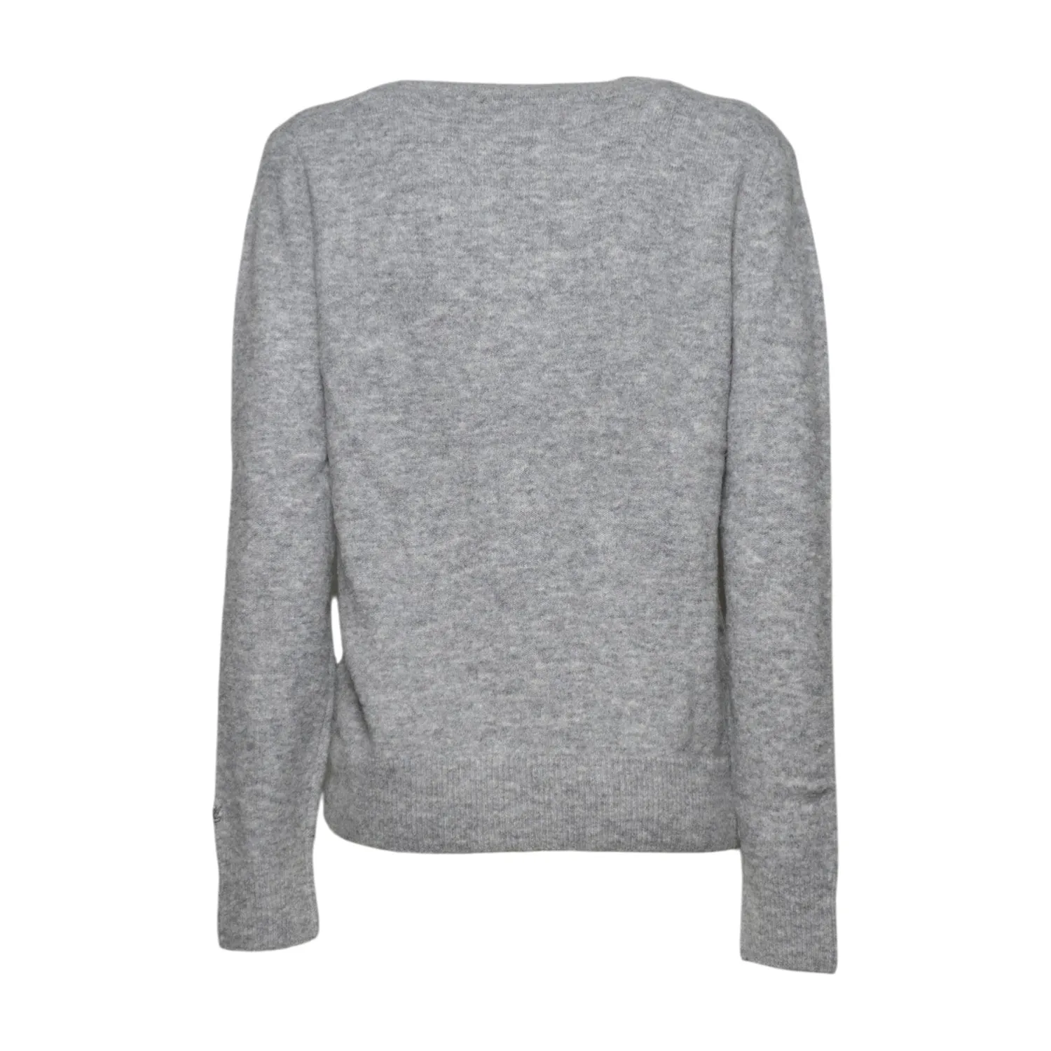 Saint Barth ASE0001 Anise cardigan grigio alpaca donna