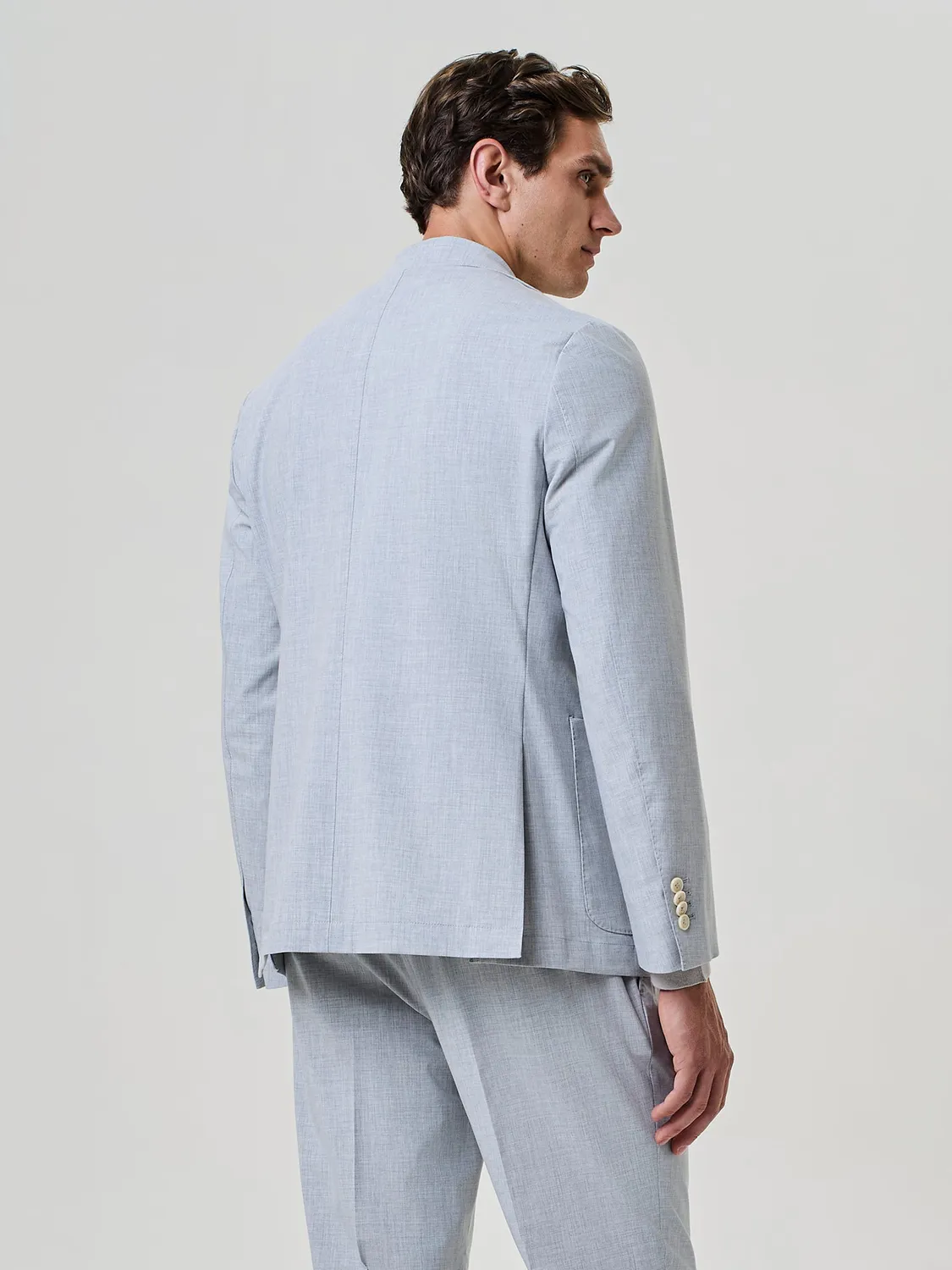 Paul Taylor Giacca Monopetto Grigio Chiaro