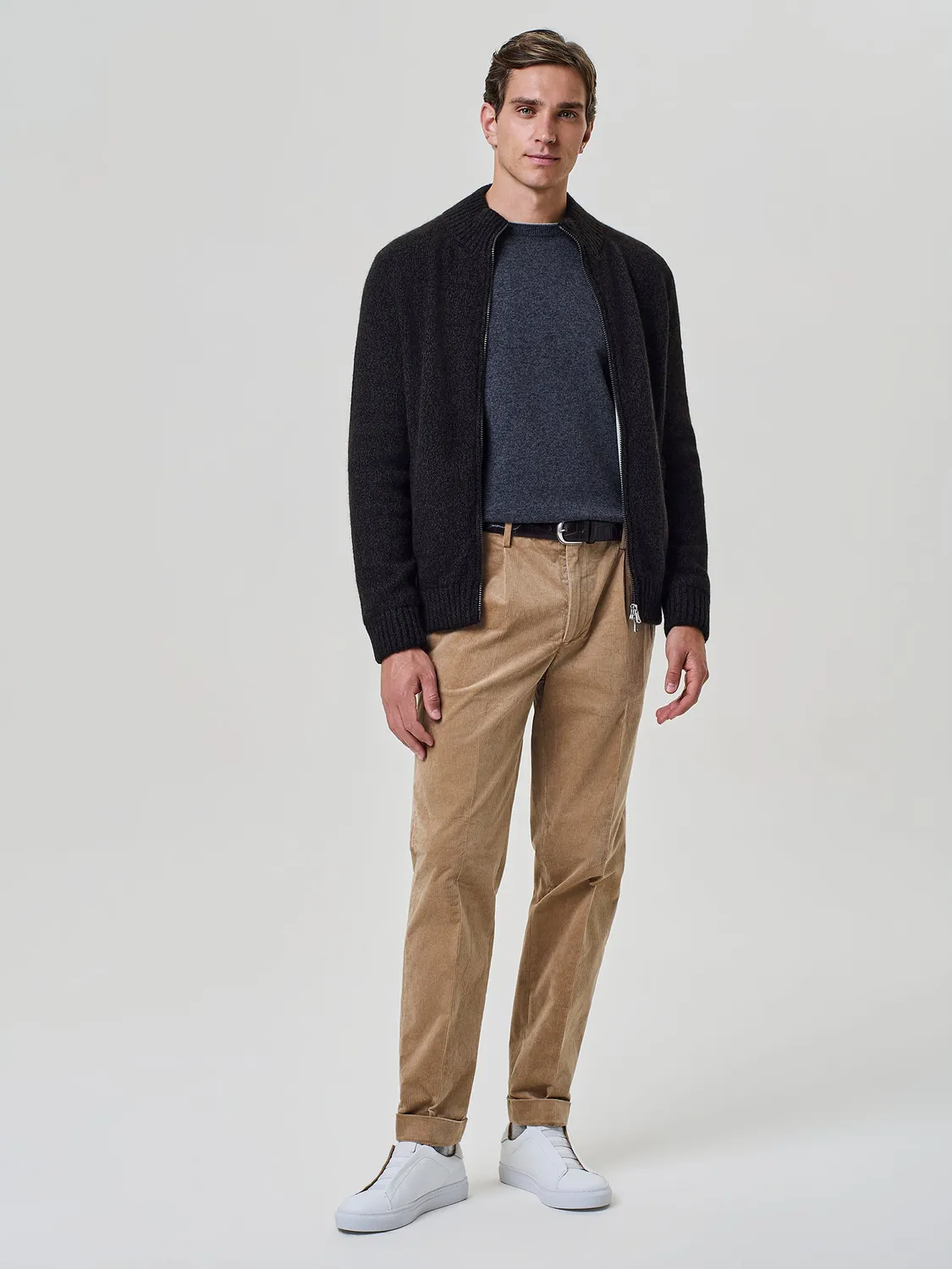 Paul Taylor pantalone velluto cammello millerighe cotone