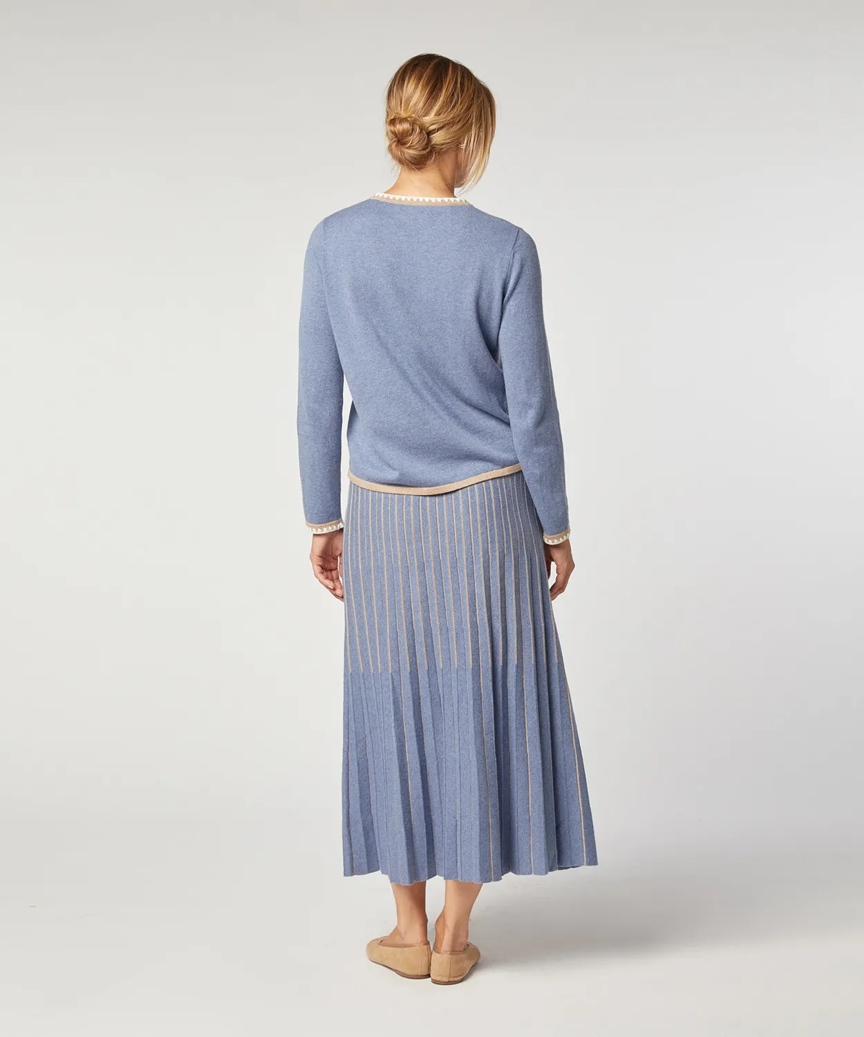 Rodier Maglione girocollo maglia maglione blu L