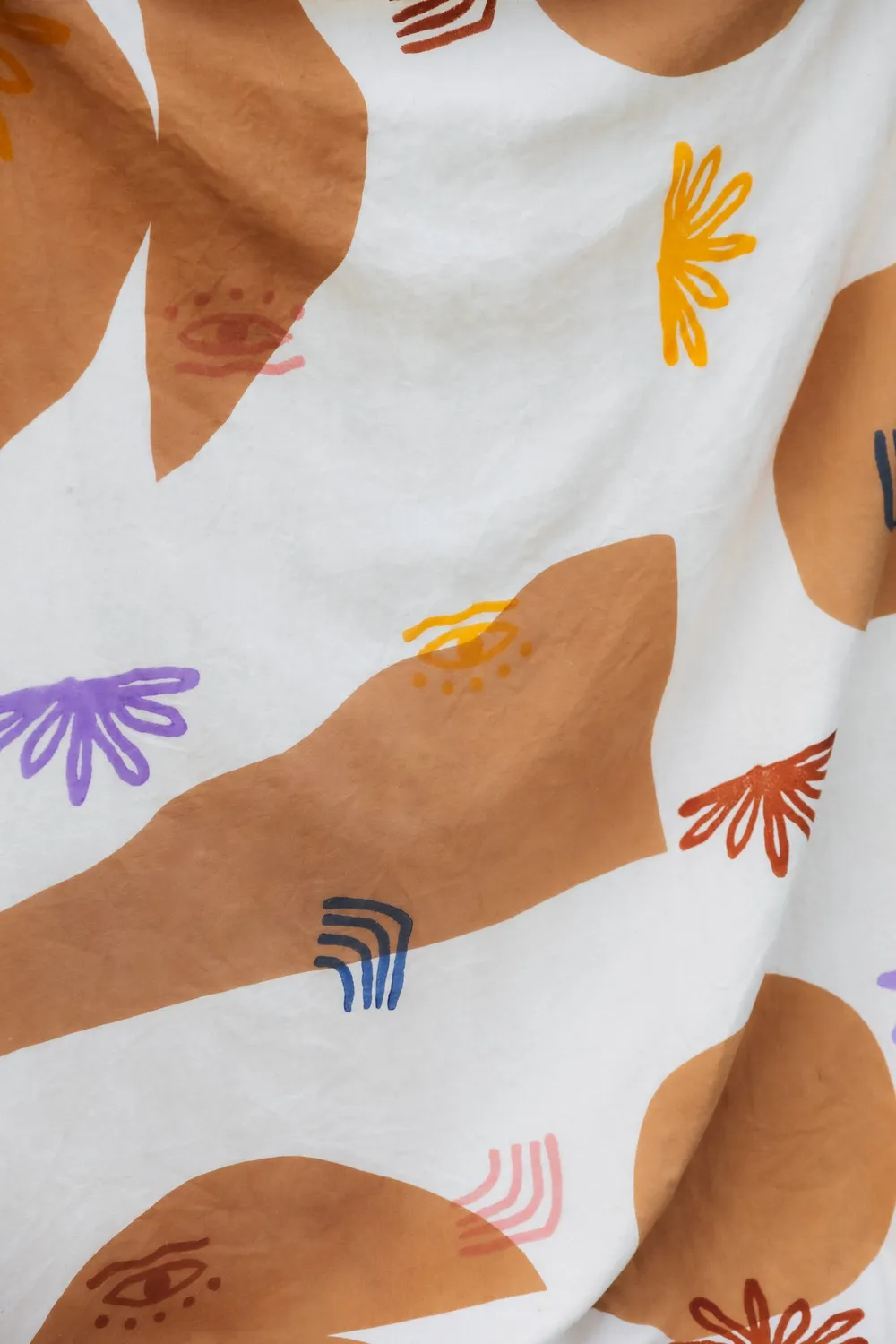 Jyoti Aakaar Blockprint copriletto savanna