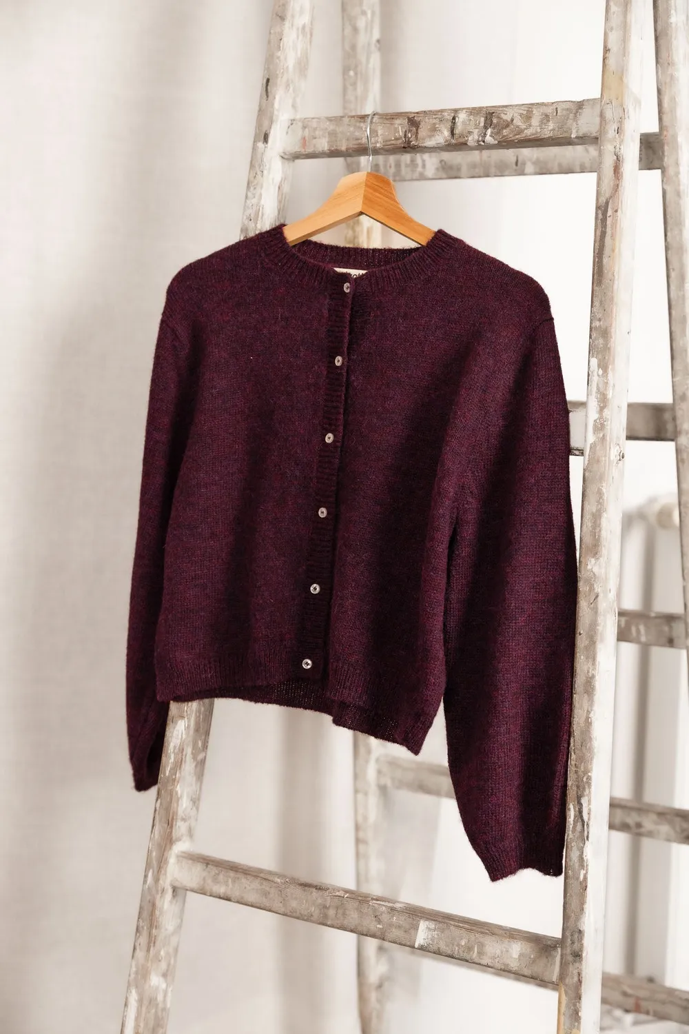 Jyoti Sullana cardigan baby alpaca mora