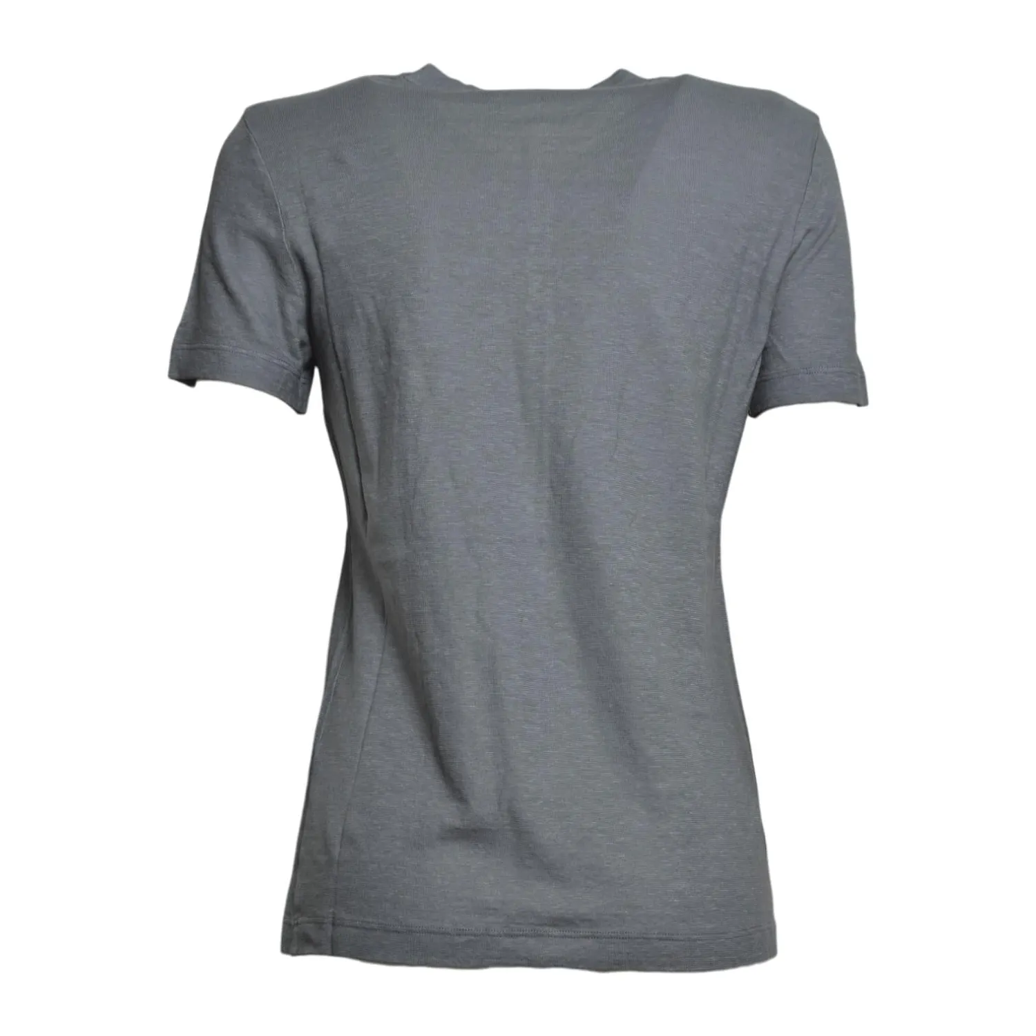 Solotre M1AB013294S t-shirt seta grigio scuro