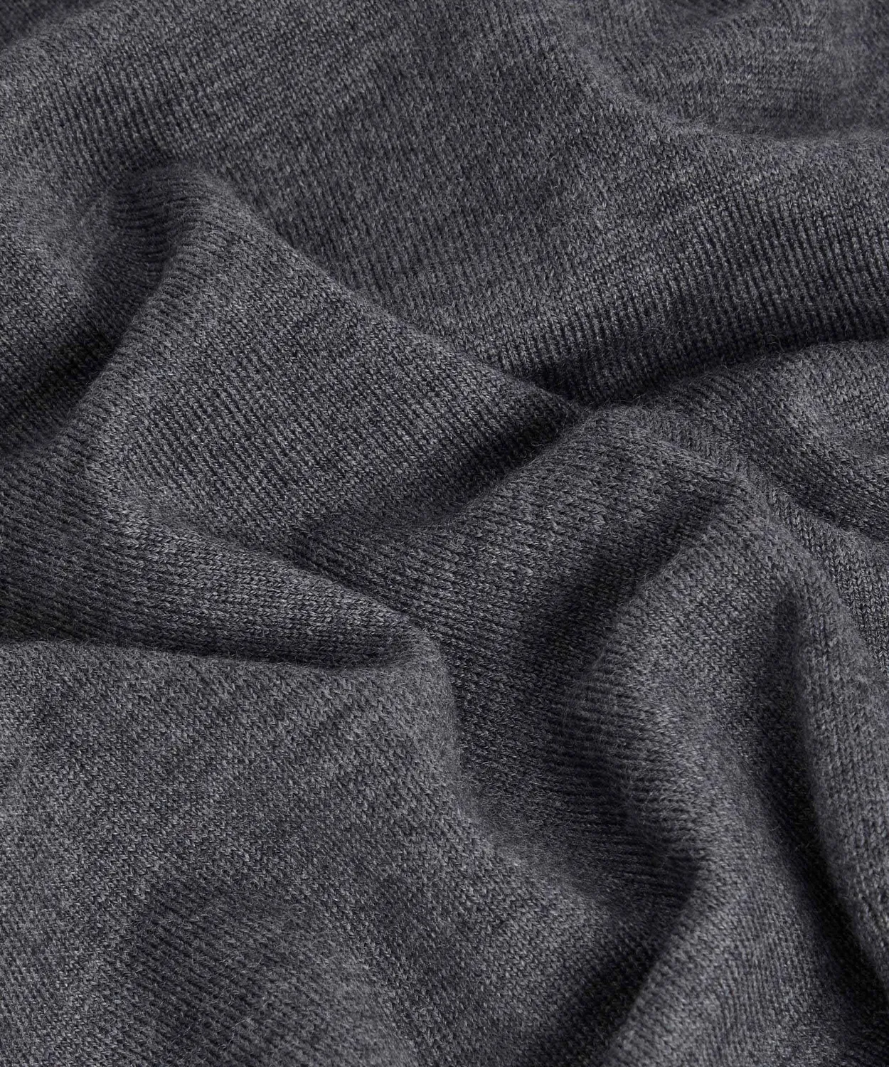 Rodier maglione dolcevita lana merino grigio scuro Ante L