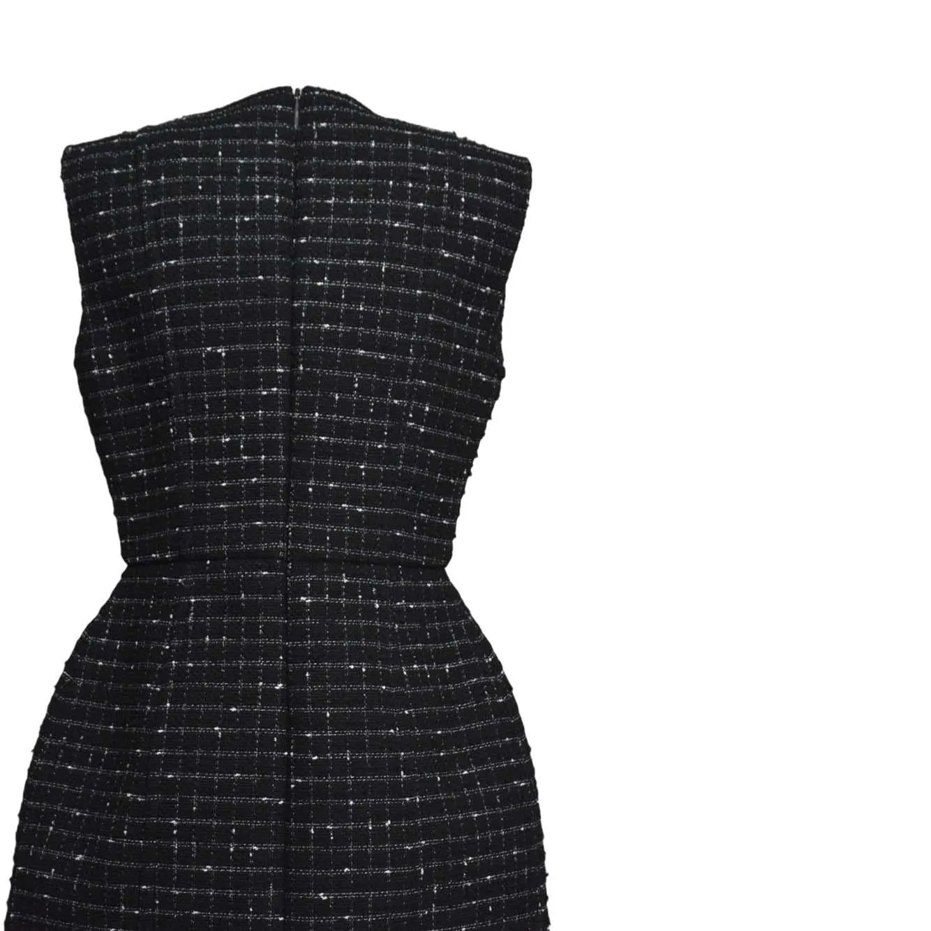 MSGM 3941MDA03257620 abito nero elegante