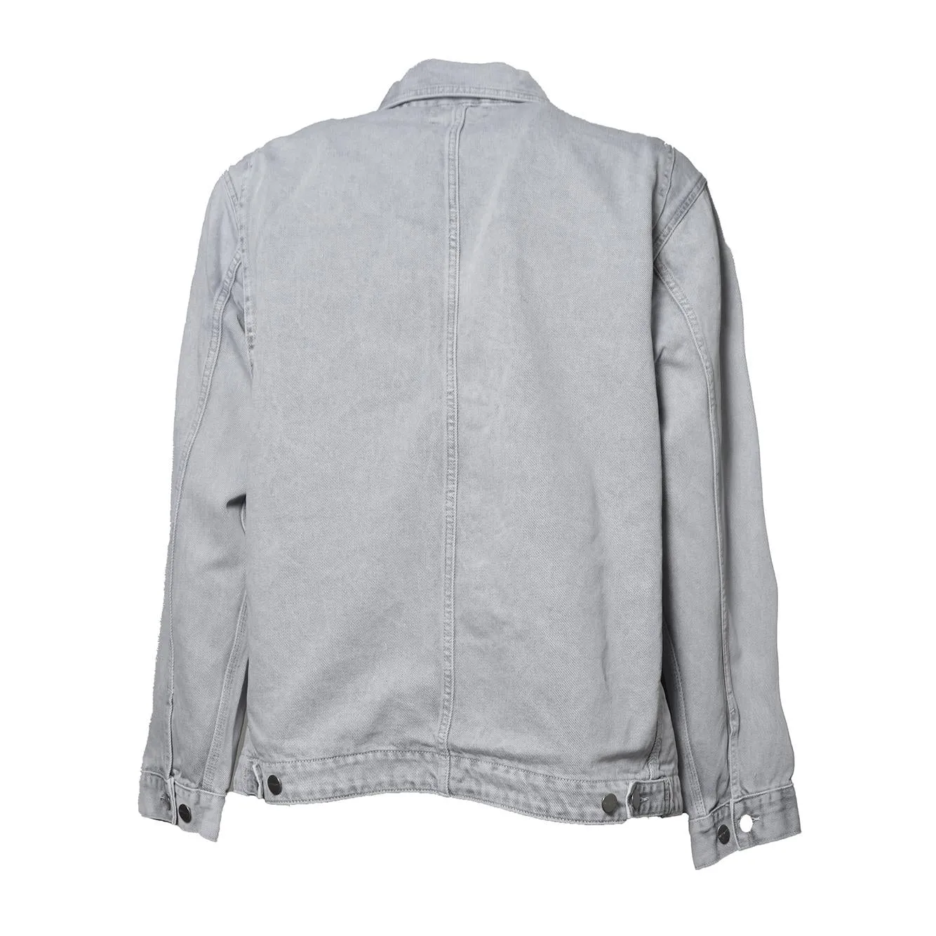 Carhartt WIP OG Double Front I036496 giubbotto jeans denim grigio
