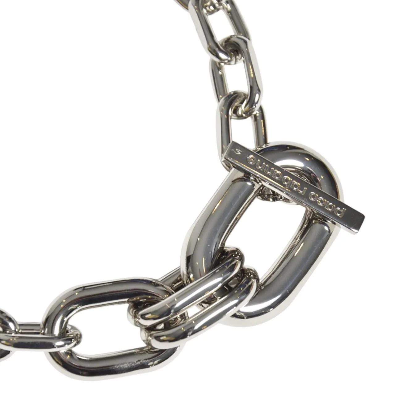 Rabanne 20HBB0088MET077 collana donna argento lunga