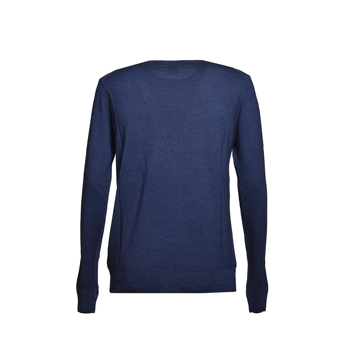 Aspesi M488V088 pullover lana blu girocollo donna