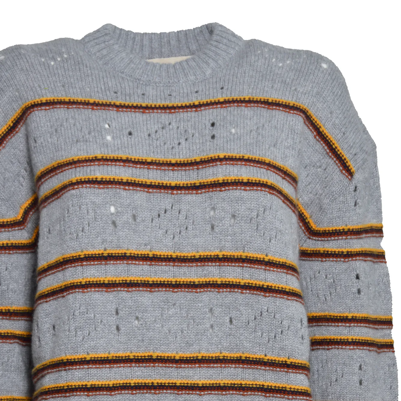 Marni GCMG0495Q0UFX330 cardigan lana grigio 46