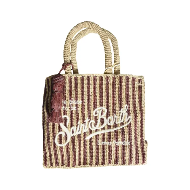 MC2 Saint Barth COL0013 shopping bag rafia corda