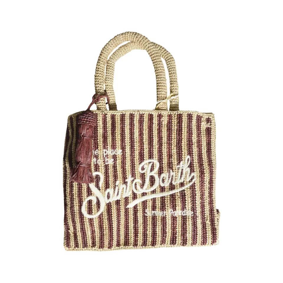 MC2 Saint Barth COL0013 shopping bag rafia corda