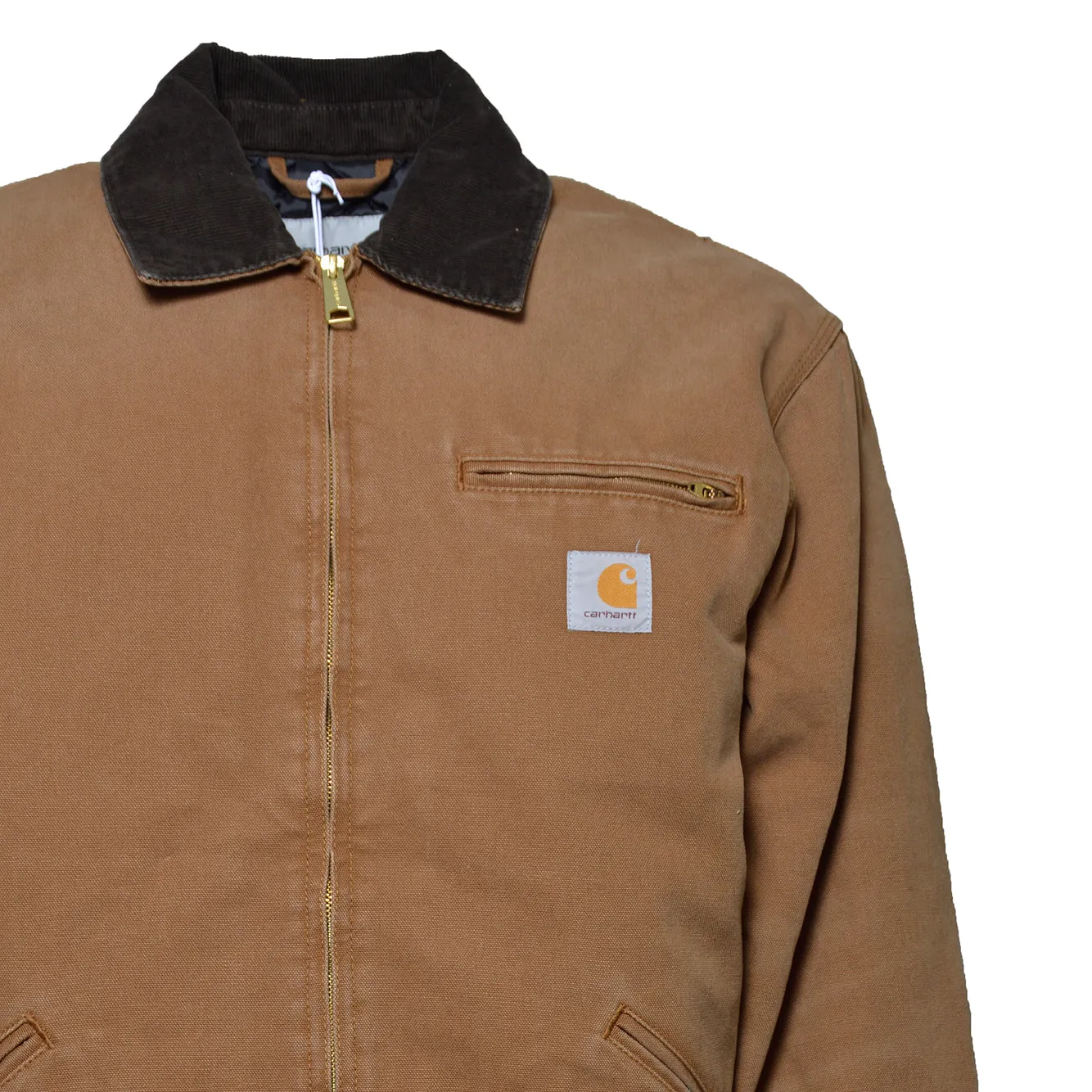 Carhartt WIP OG Detroit I035614 giubbino tabacco canvas
