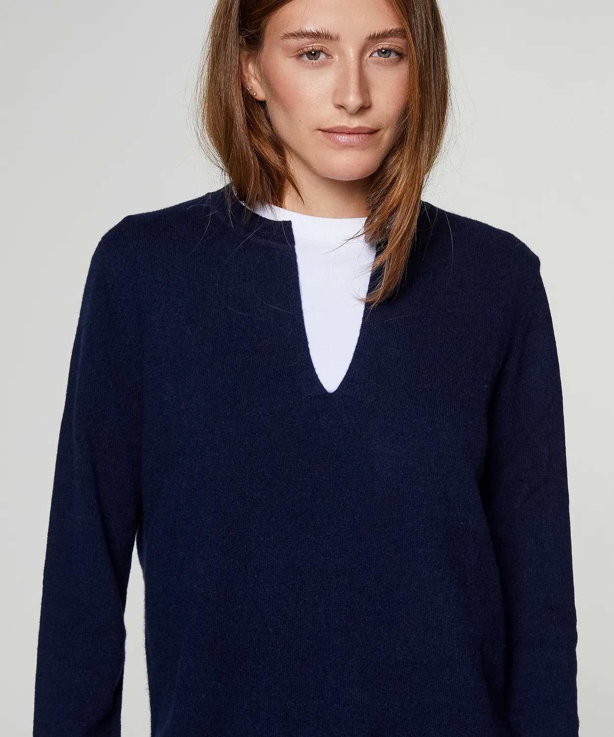 Rodier maglia cashmere donna tunisino blu marino