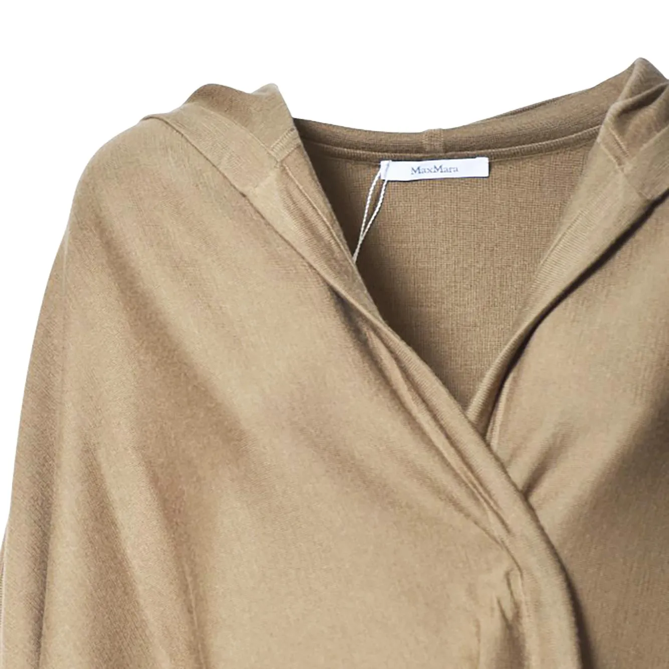 MaxMara Aster cardigan nocciola lana vergine donna
