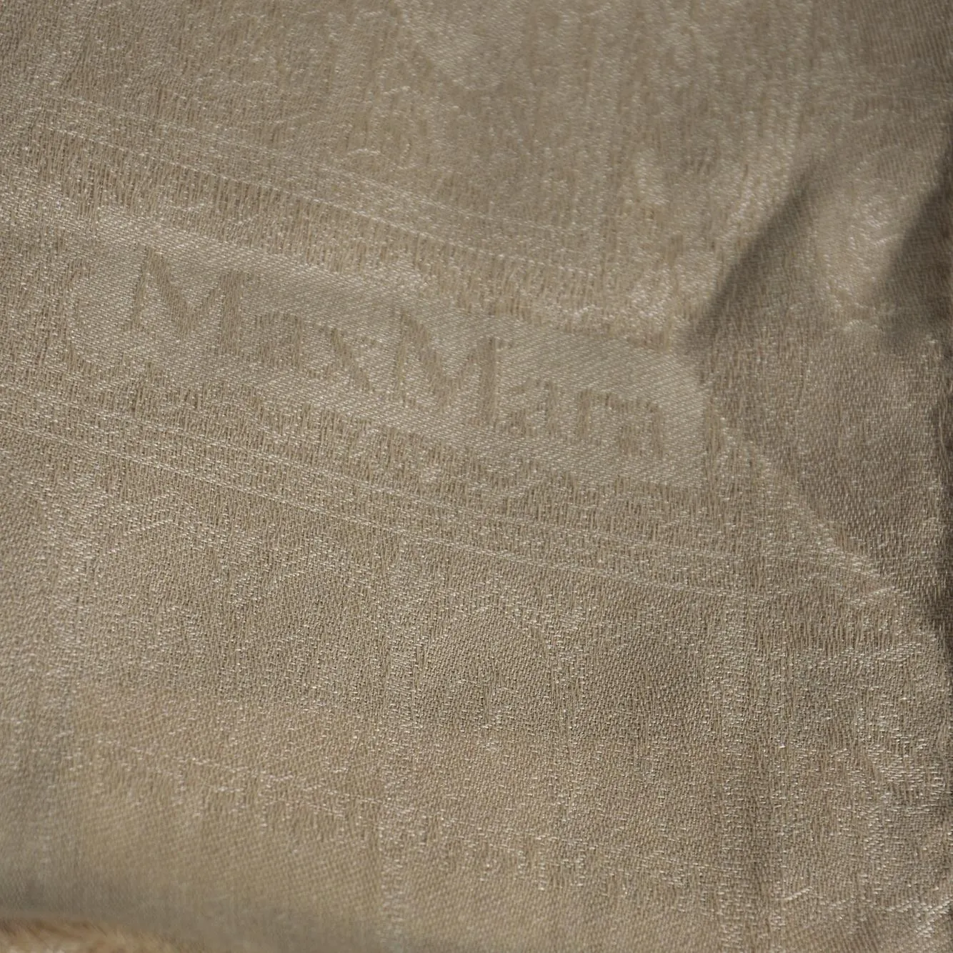 MaxMara 2614541052600 stola cammello lana seta