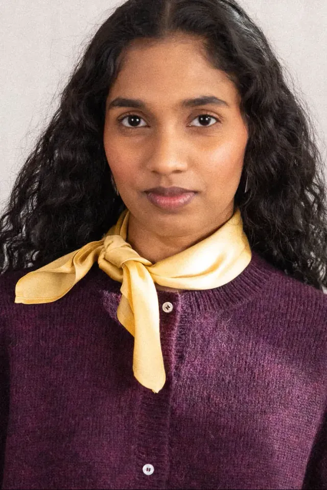 Jyoti Dupatti Pomelo sciarpa viscosa leggera