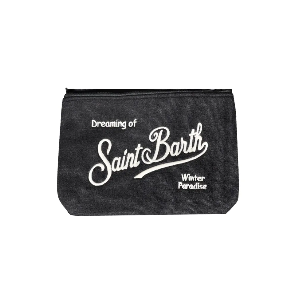 Saint Barth ALI0022 pochette nera lana taglia unica