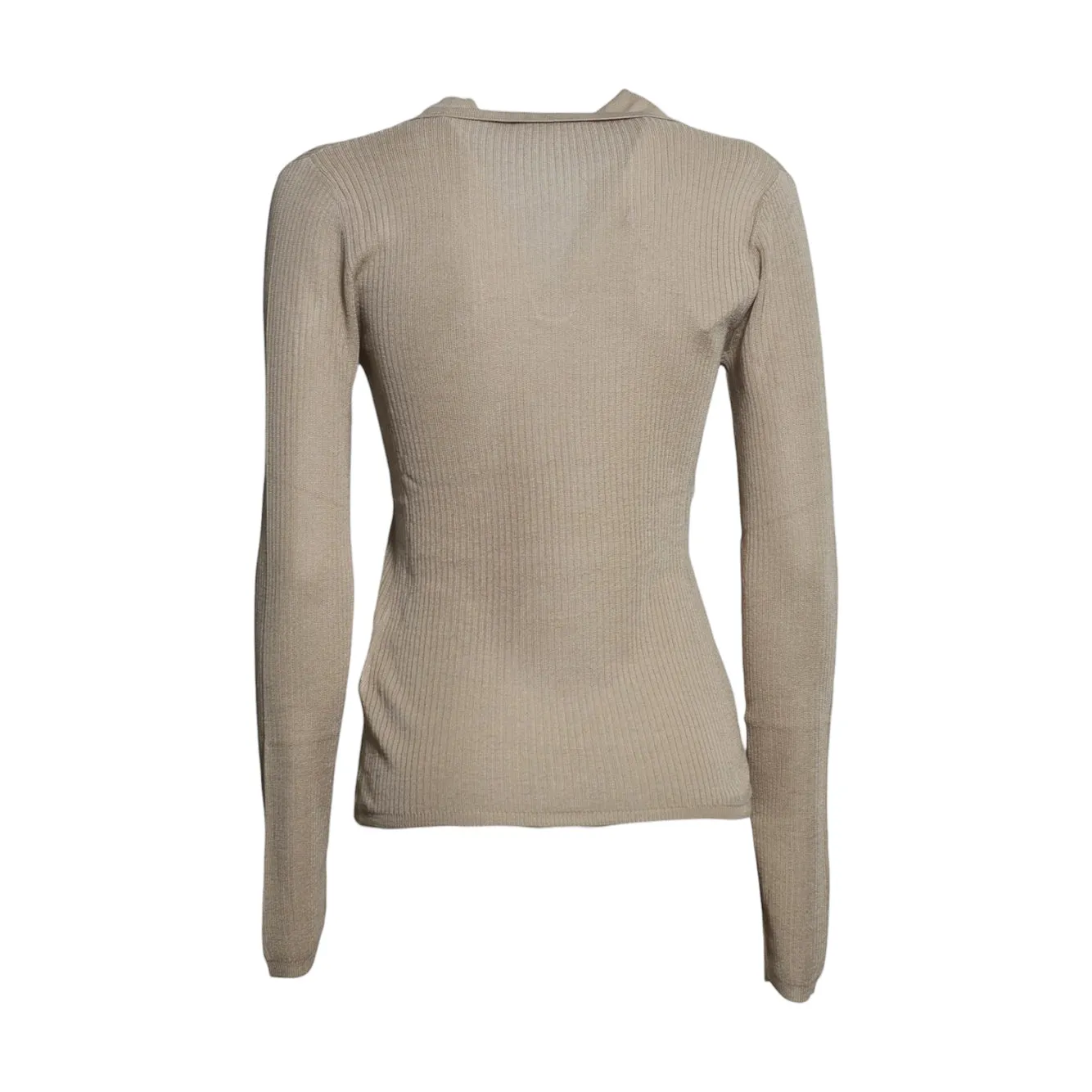 Max Mara Gergo cardigan fango seta donna