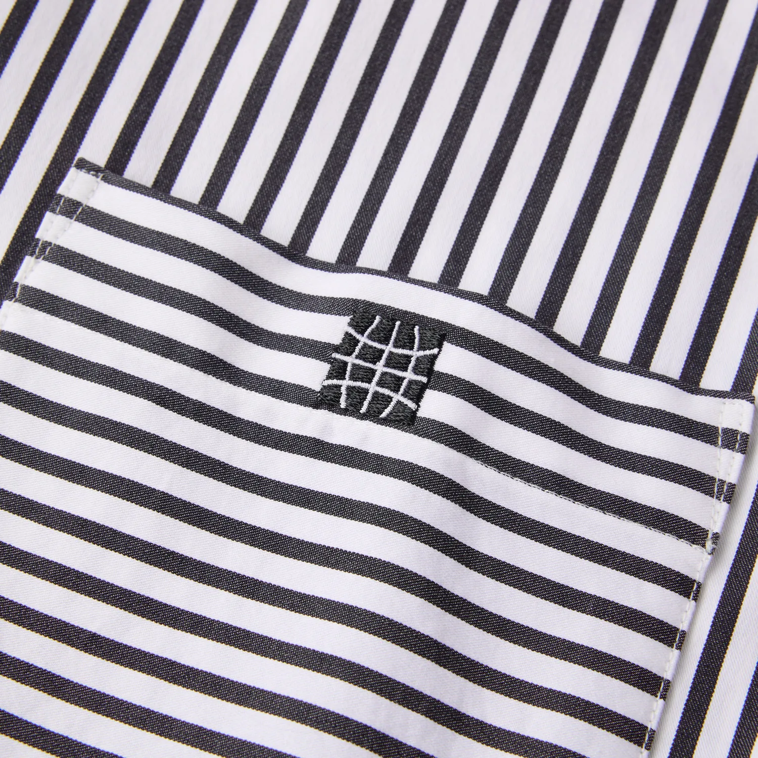 PORTS Striped Sophistication camicia righe elasticizzata