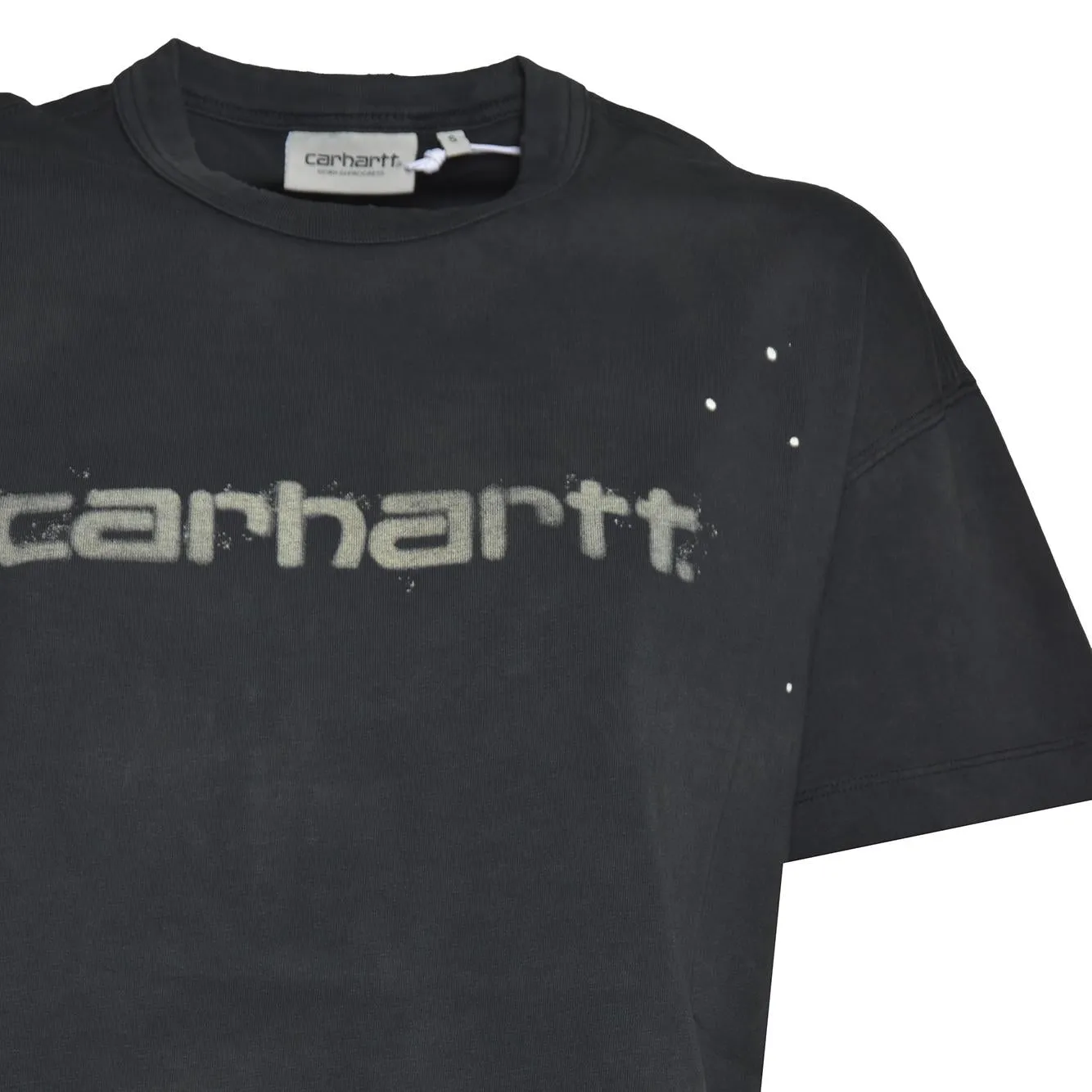 Carhartt WIP I036848 t-shirt nero lavato cotone